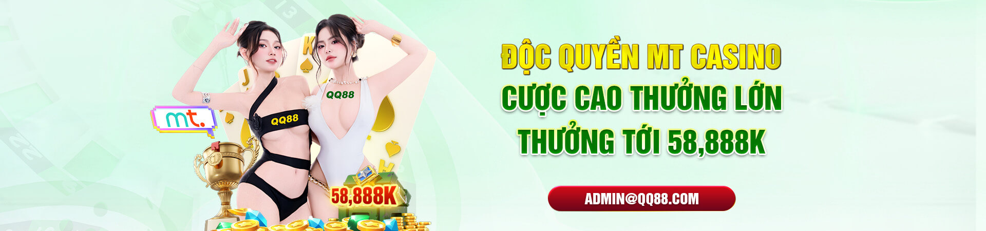 độc quyền MT Casino - cược cao thắng lớn